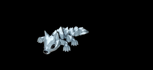 Tiny Crystal Wolf